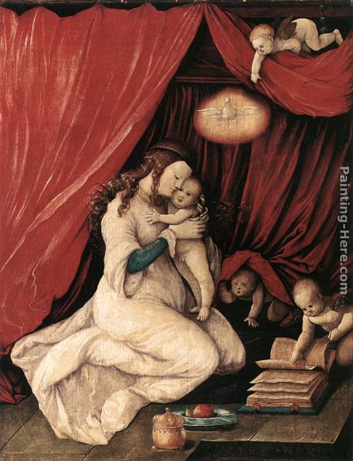 Hans Baldung Virgin and Child in a Room